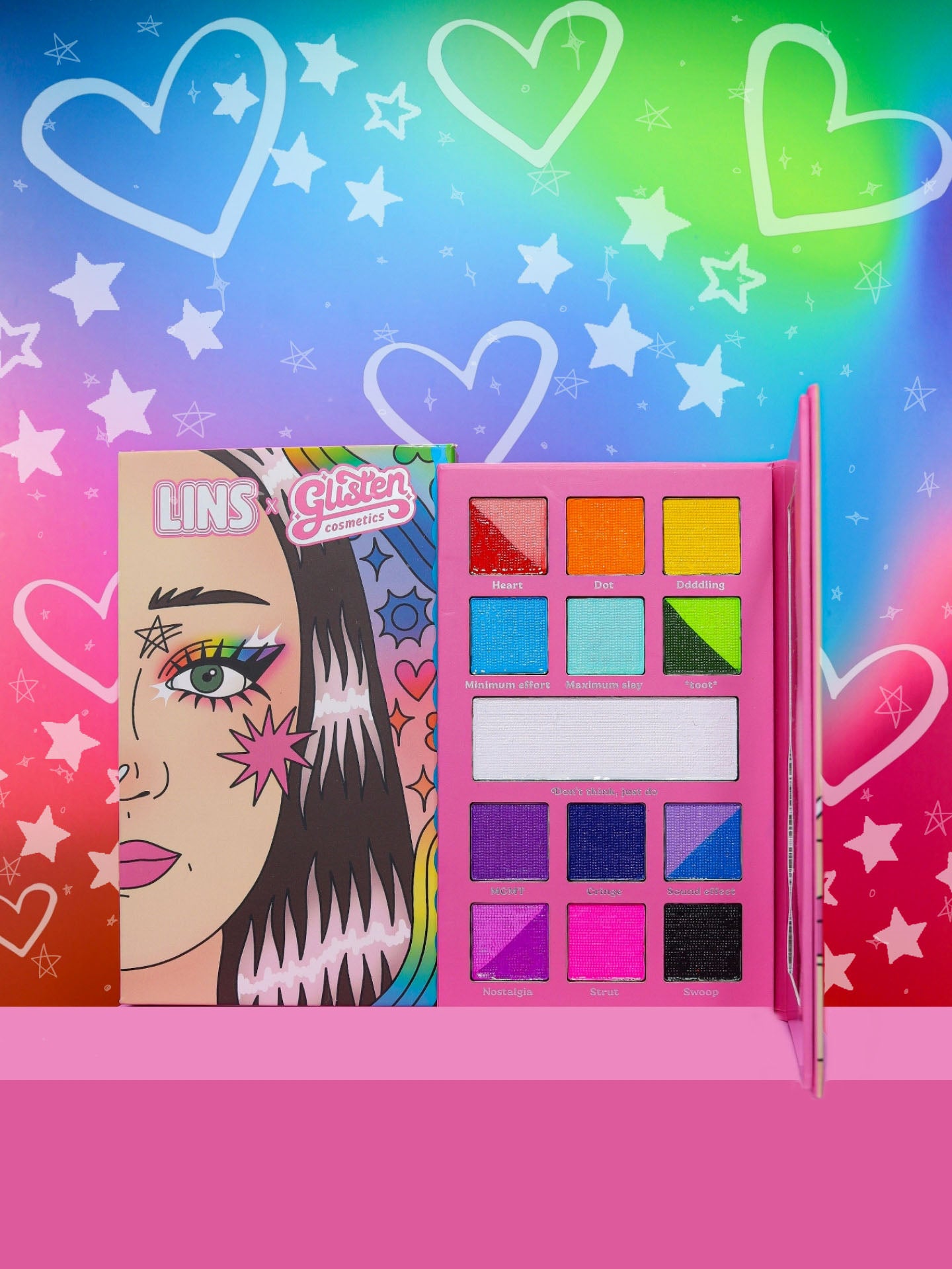 LINS X GLISTEN SINGLE PALETTE (MAGNETIC PANS)