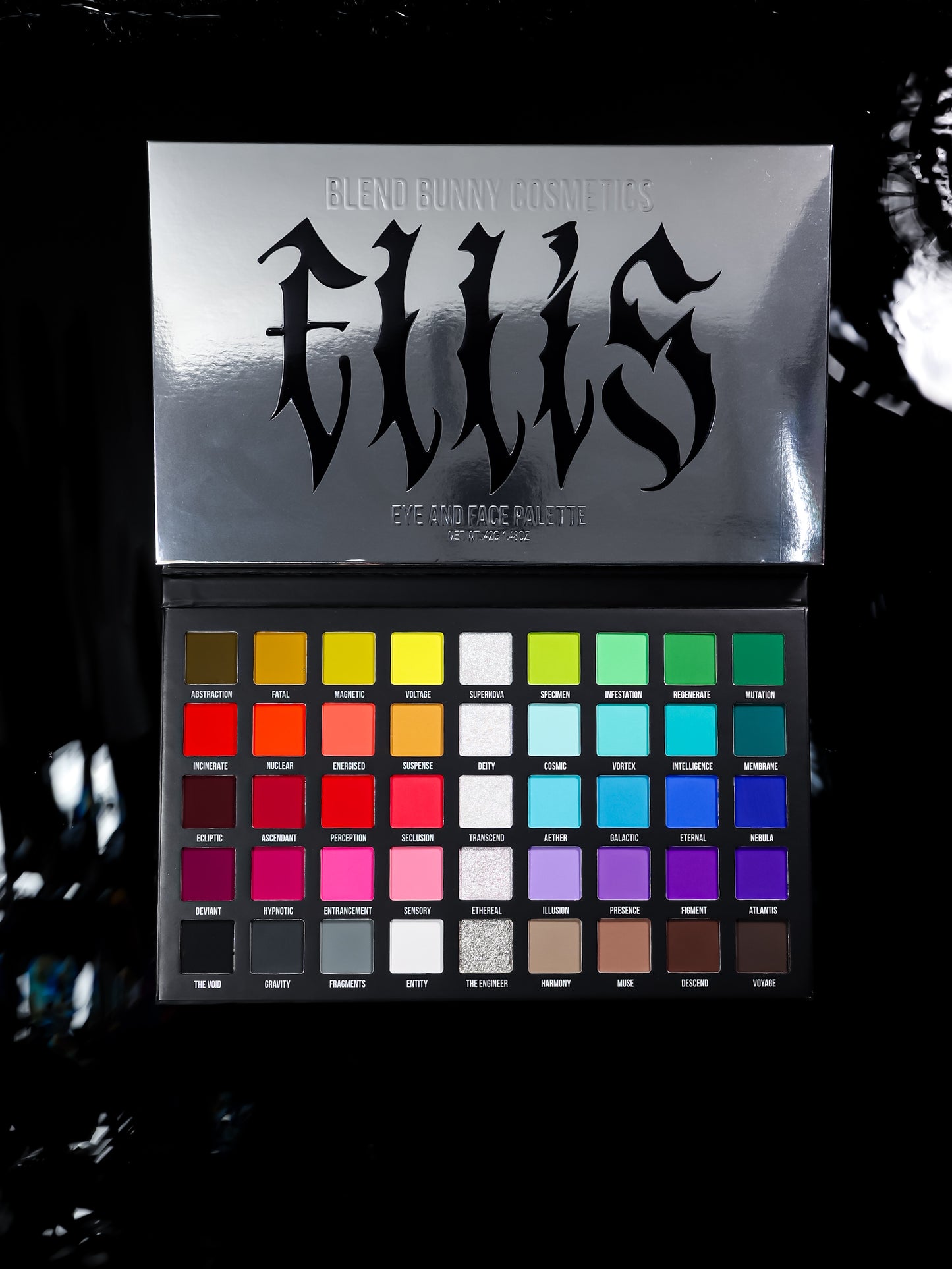 ELLIS ATLANTIS 45 SHADE PALETTE (MAGNETIC PANS)