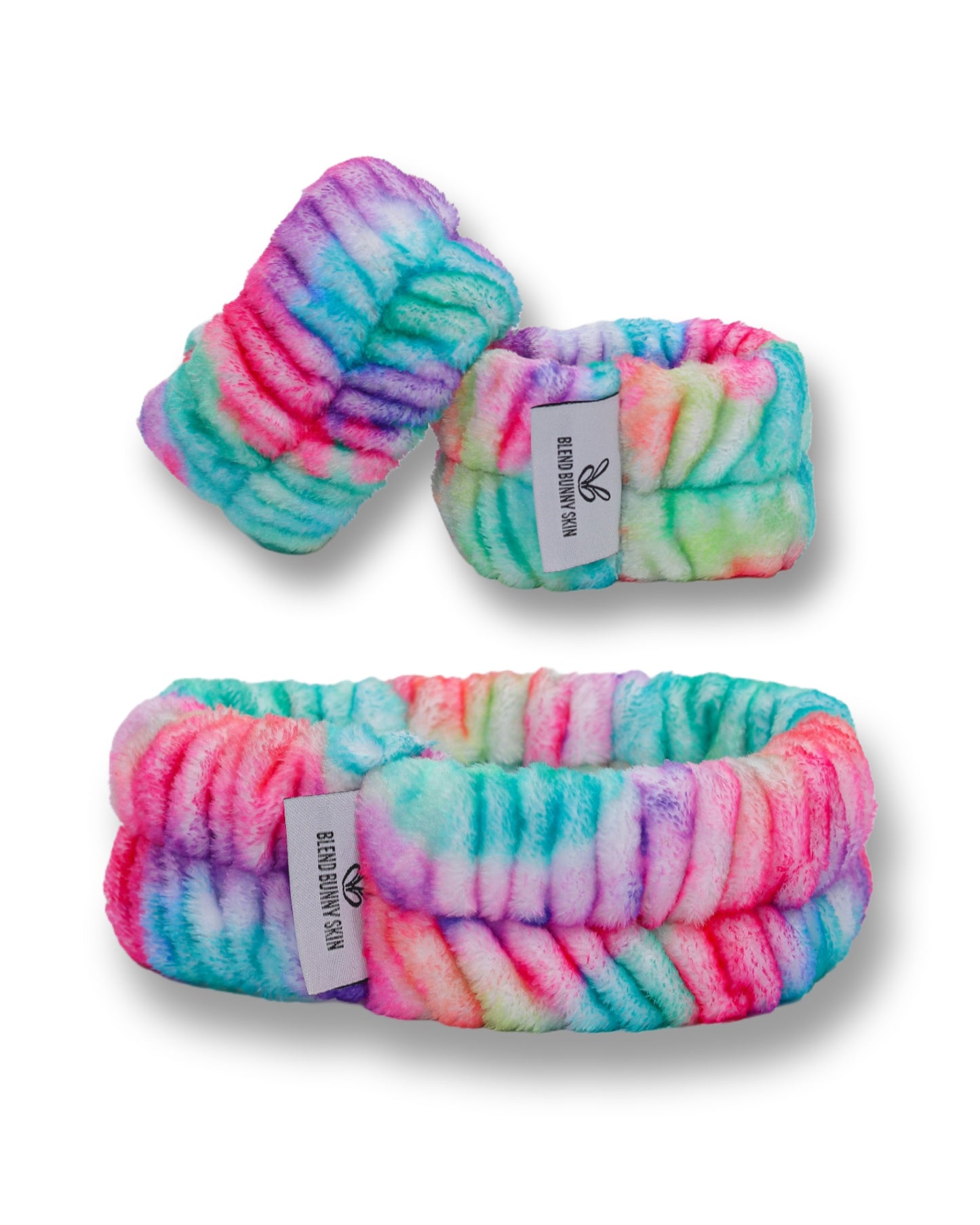 Skincare Head And Wristband Set