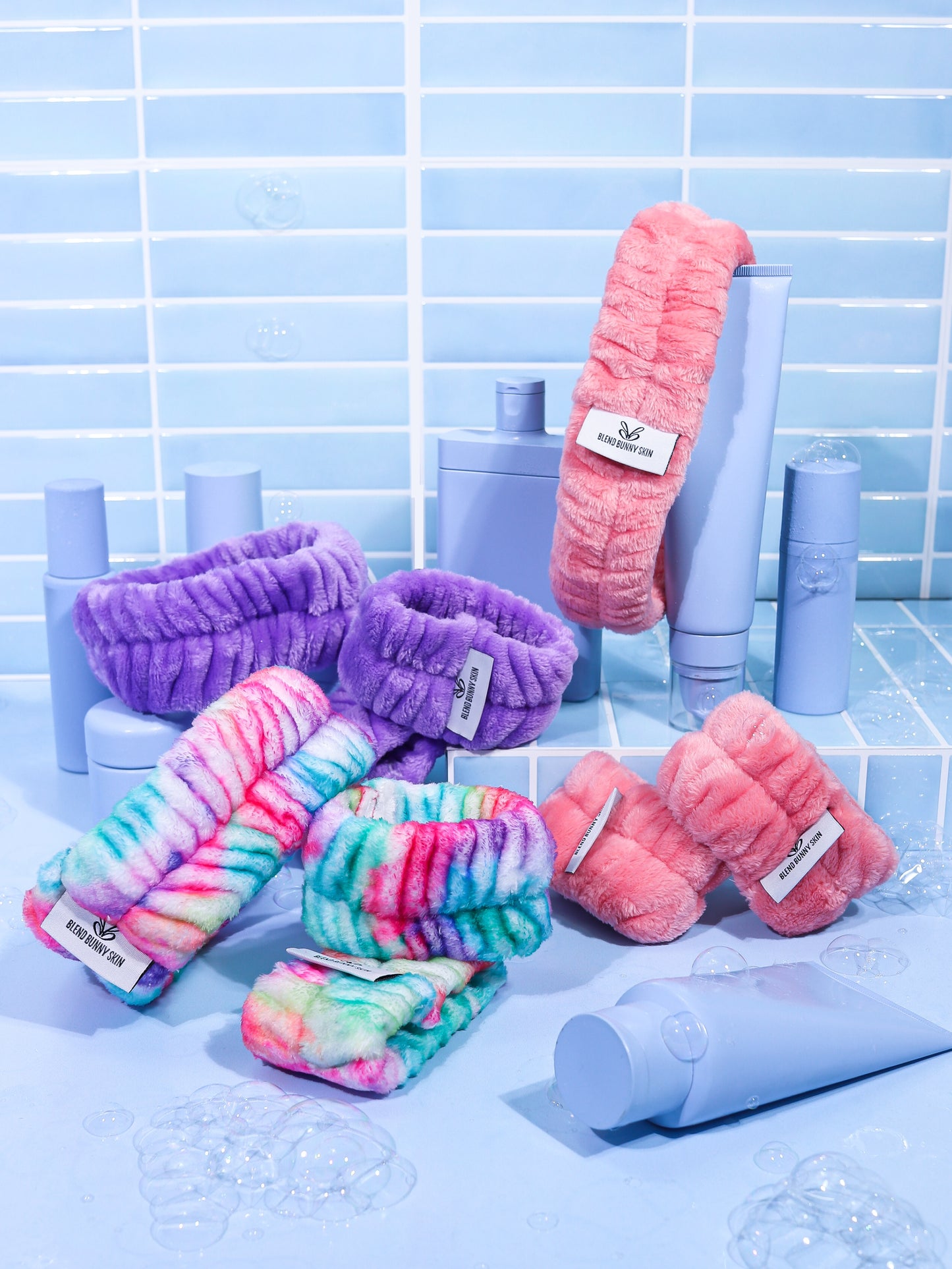 Skincare Head And Wristband Set