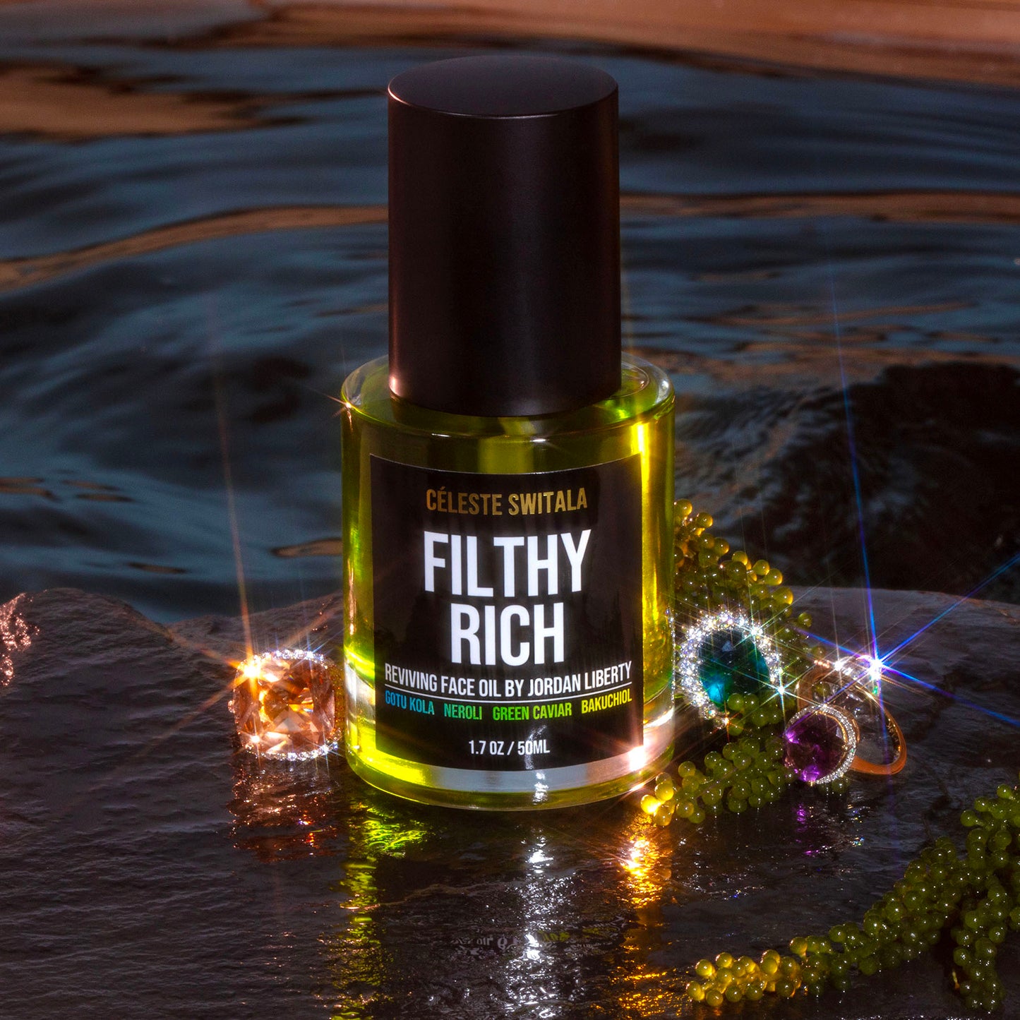 FILTHY RICH Reviving Beauty Oil by Jordan Liberty x Céleste Switala Beauty