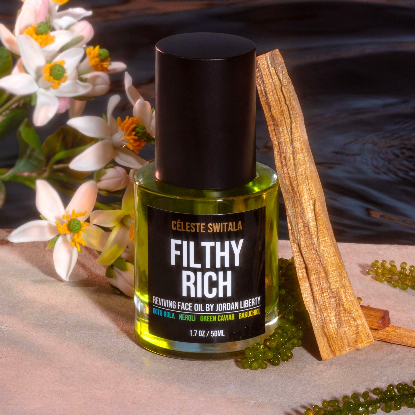 FILTHY RICH Reviving Beauty Oil by Jordan Liberty x Céleste Switala Beauty