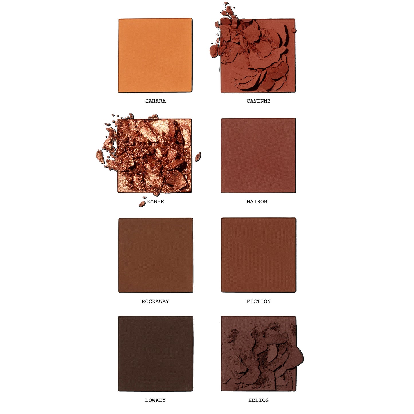 MASTERCLASS STRUCTURE PALETTE X08 SHADES (MAGNETIC PANS)