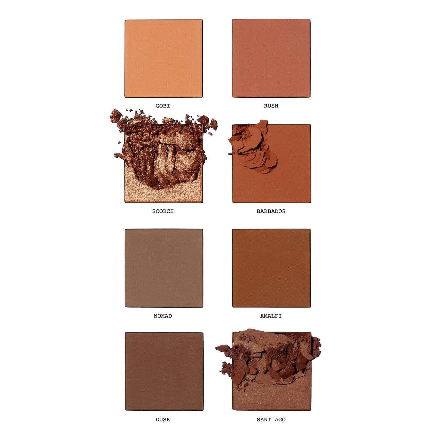 MASTERCLASS STRUCTURE PALETTE X08 SHADES (MAGNETIC PANS)