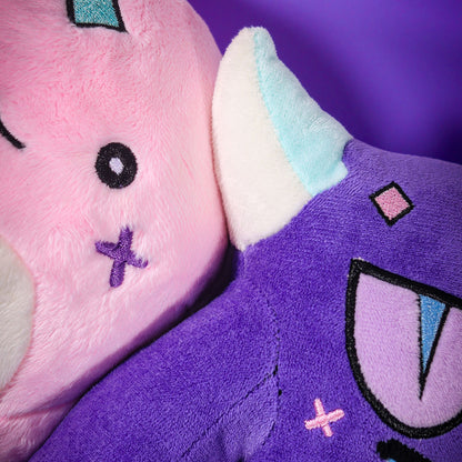 ROBERT WELSH GLEAM X GLOOM PLUSH KEYCHAINS