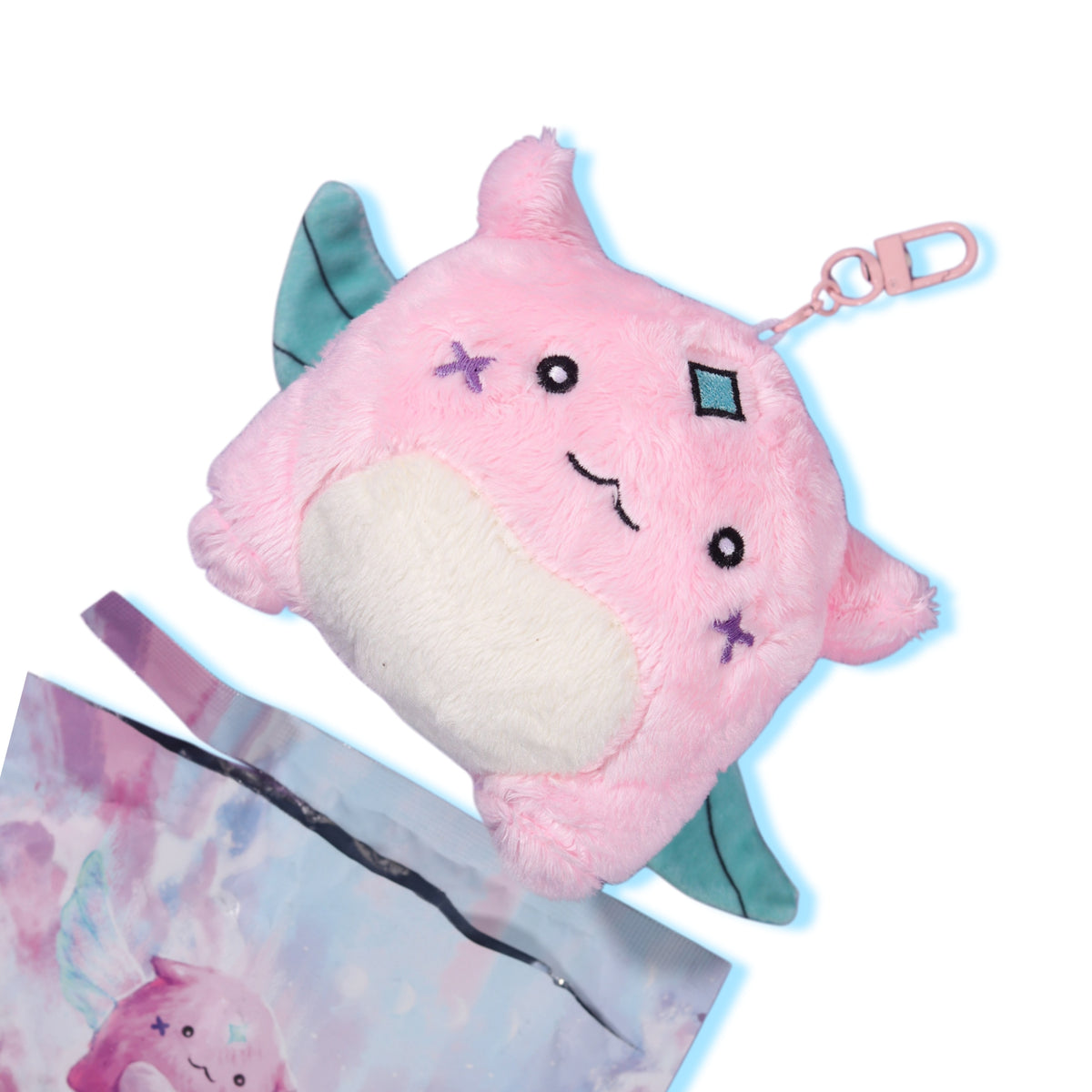 ROBERT WELSH GLEAM X GLOOM PLUSH KEYCHAINS