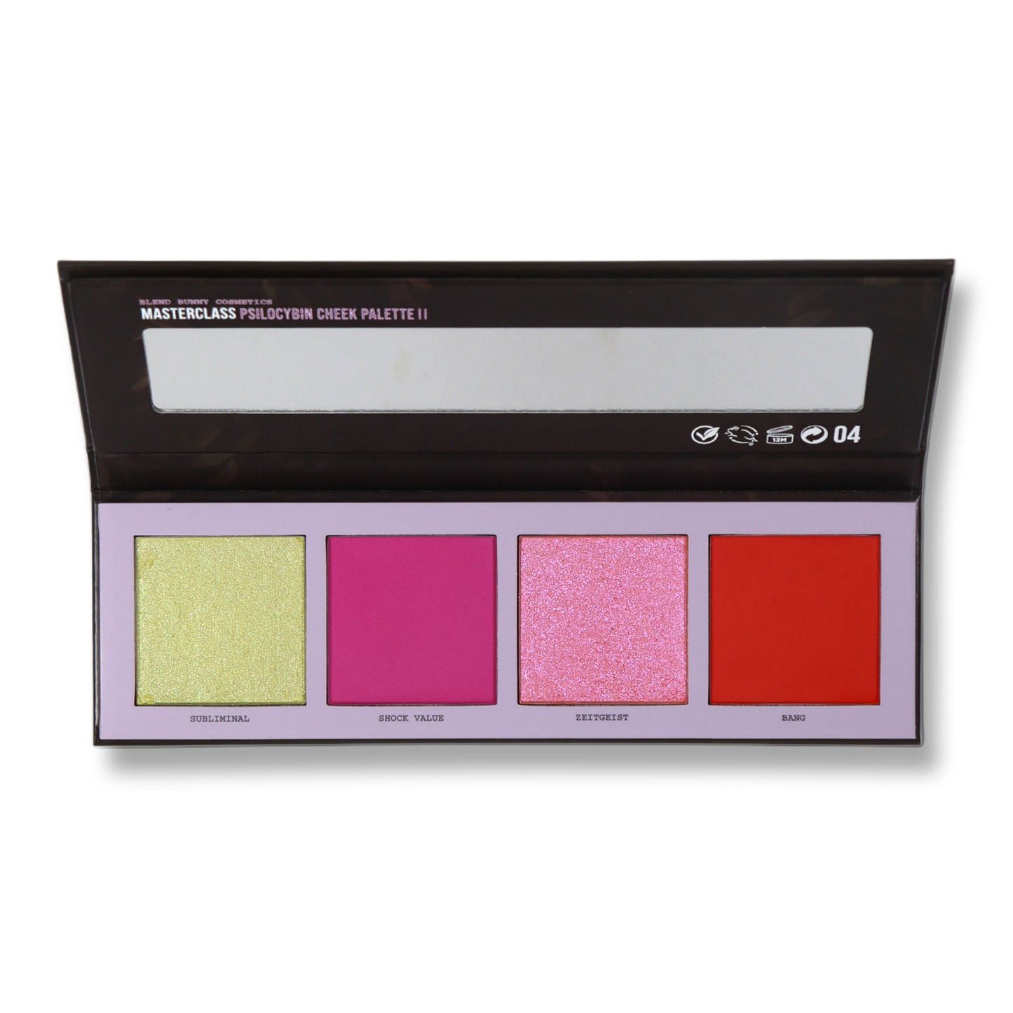 MASTERCLASS PSILOCYBIN CHEEK PALETTE X04 SHADES (MAGNETIC)