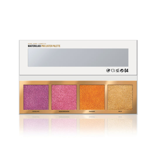 MASTERCLASS PRO LUSTER PALETTE X4 SHADES (MAGNETIC PANS)
